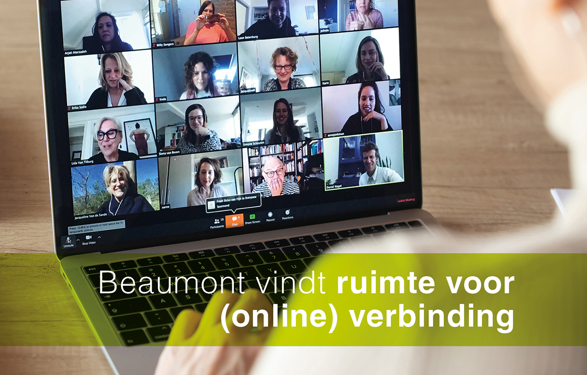 Beaumont vindt ruimte voor (online) verbinding